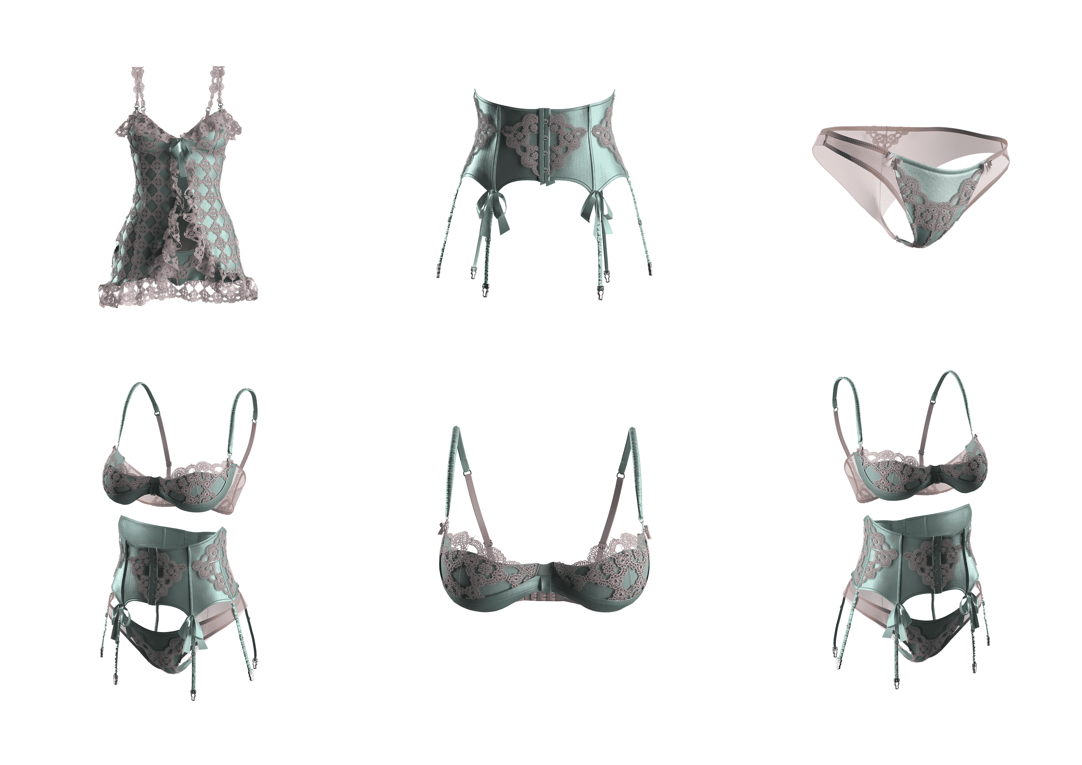 lingerie 3D design